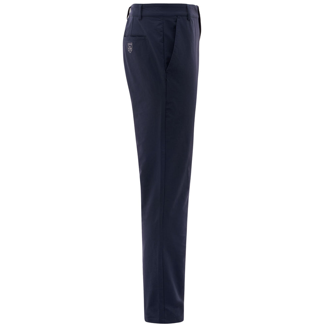 Pantalon de golf fonctionnel bleu pour homme, coupe slim main