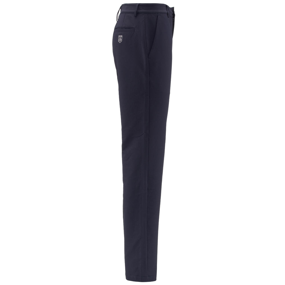 Pantalon de golf technique slim fit bleu pour femme avec protection contre l'eau et le vent 02