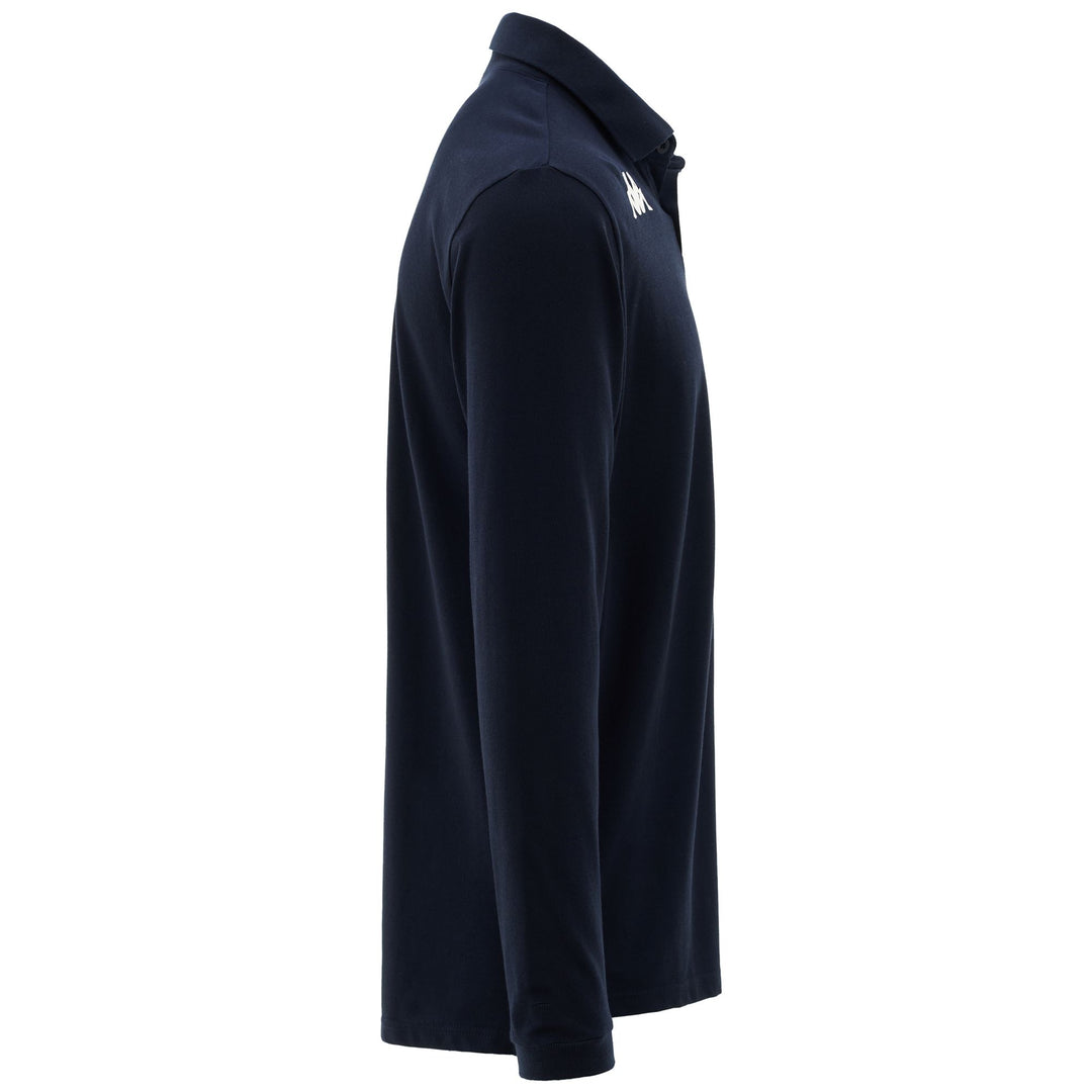 Polo da golf unisex blu vestibilità regular main