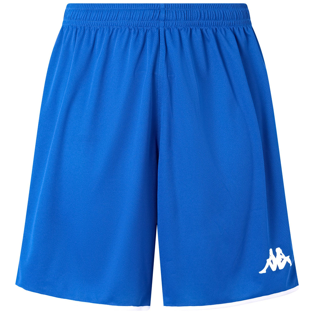 Sapphire blue Men's Basketball Training Shorts with Elastic Waist 01