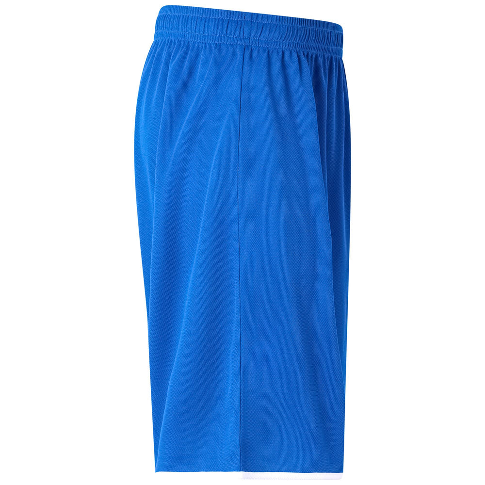 Sapphire blue Men's Basketball Training Shorts with Elastic Waist 02