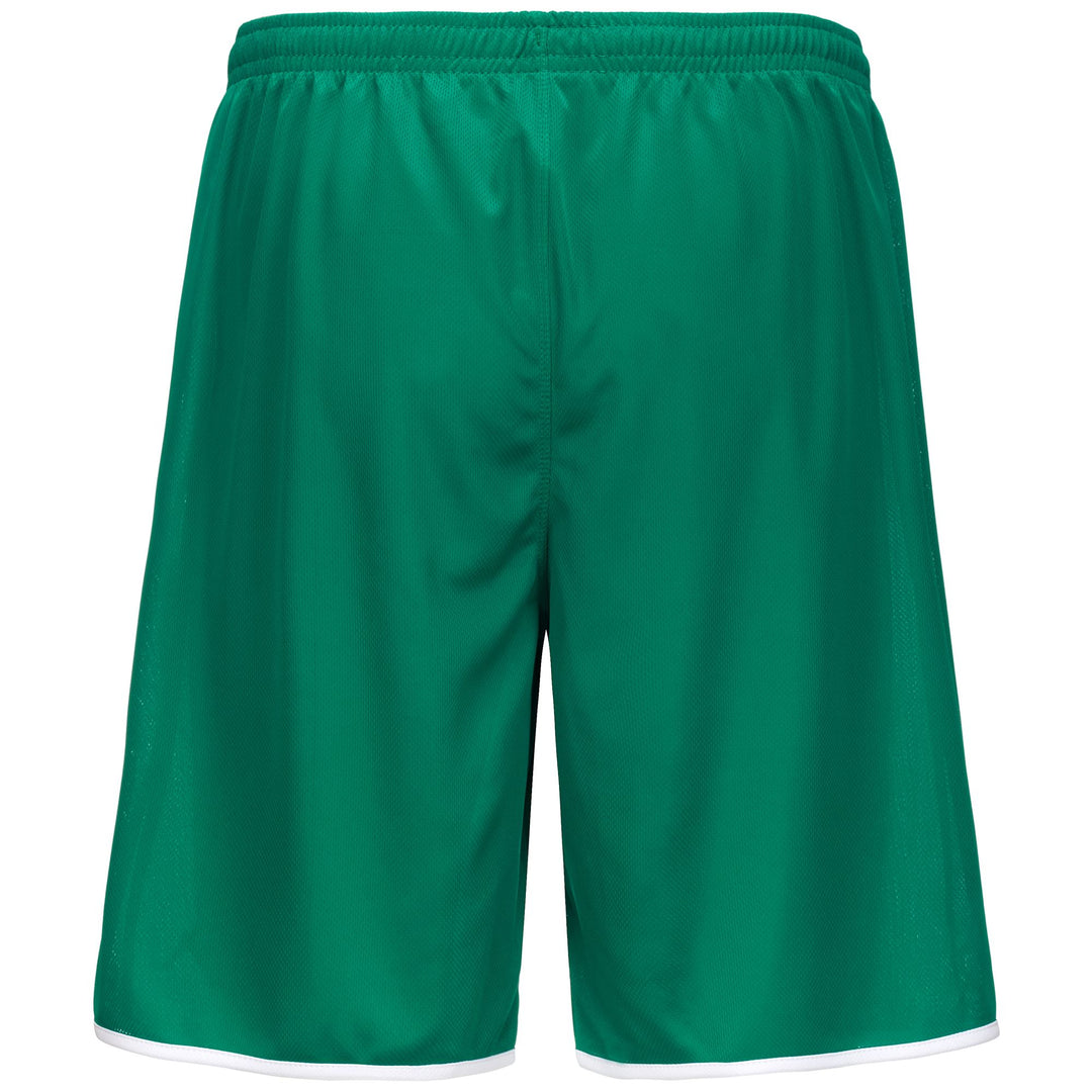 Green Men's Basketball Regular Fit Shorts in Textured Fabric main