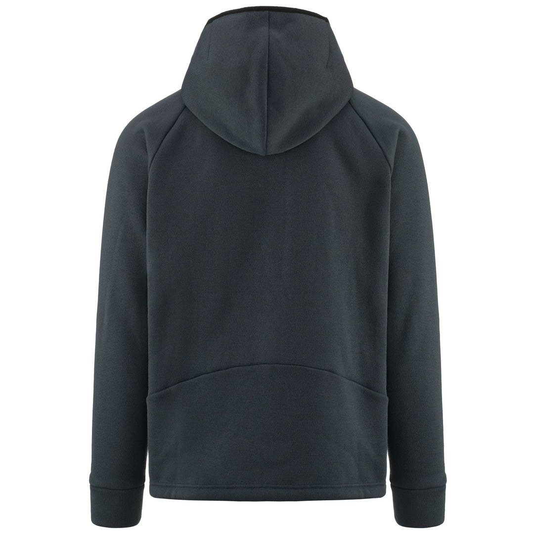Grey Men's Regular Fit Fleece Hoodie for Ski main