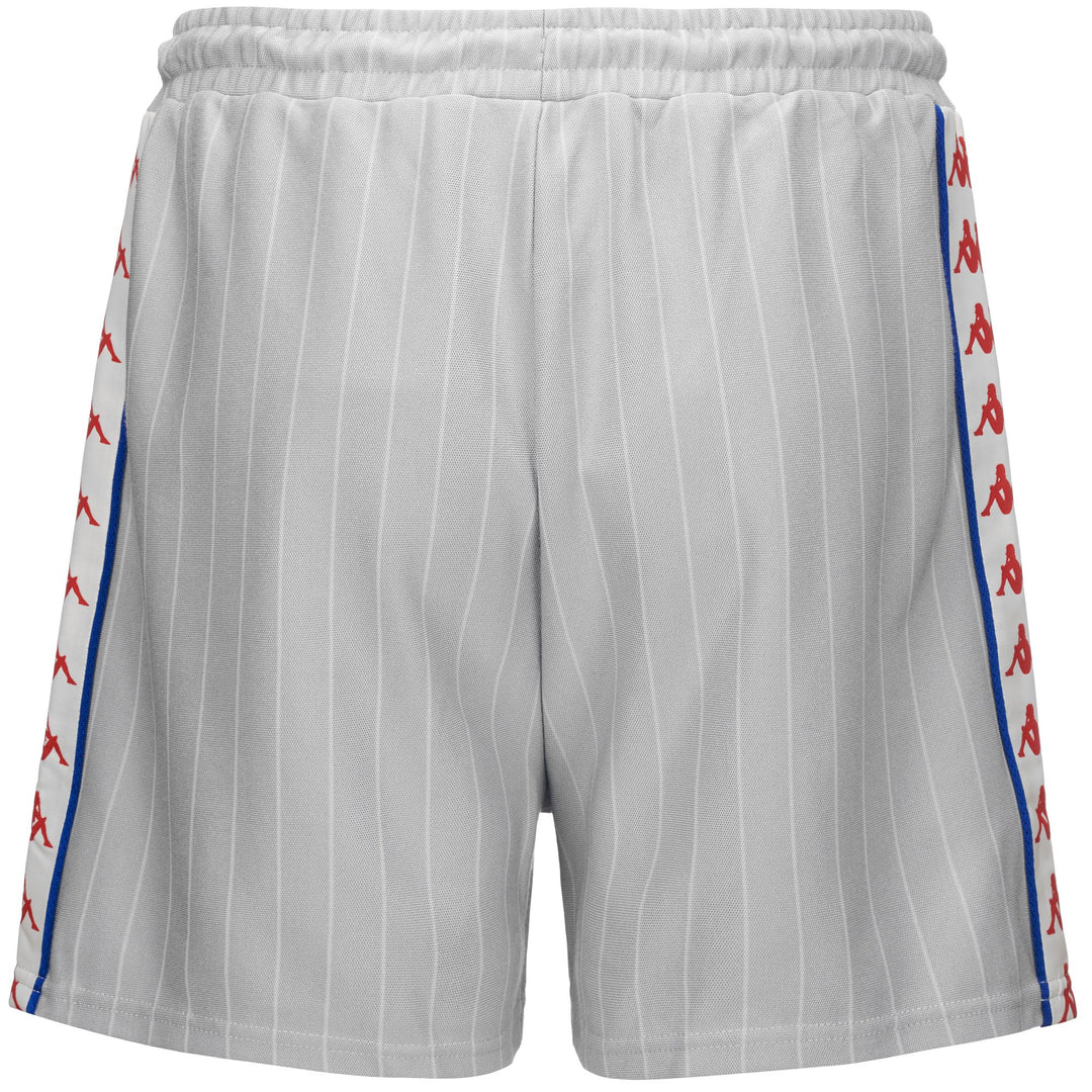 Shorts Woman 222 BANDA LORA Sport  Shorts GREY-WHITE ANTIQUE-BLUE ROYAL Dressed Side (jpg Rgb)		