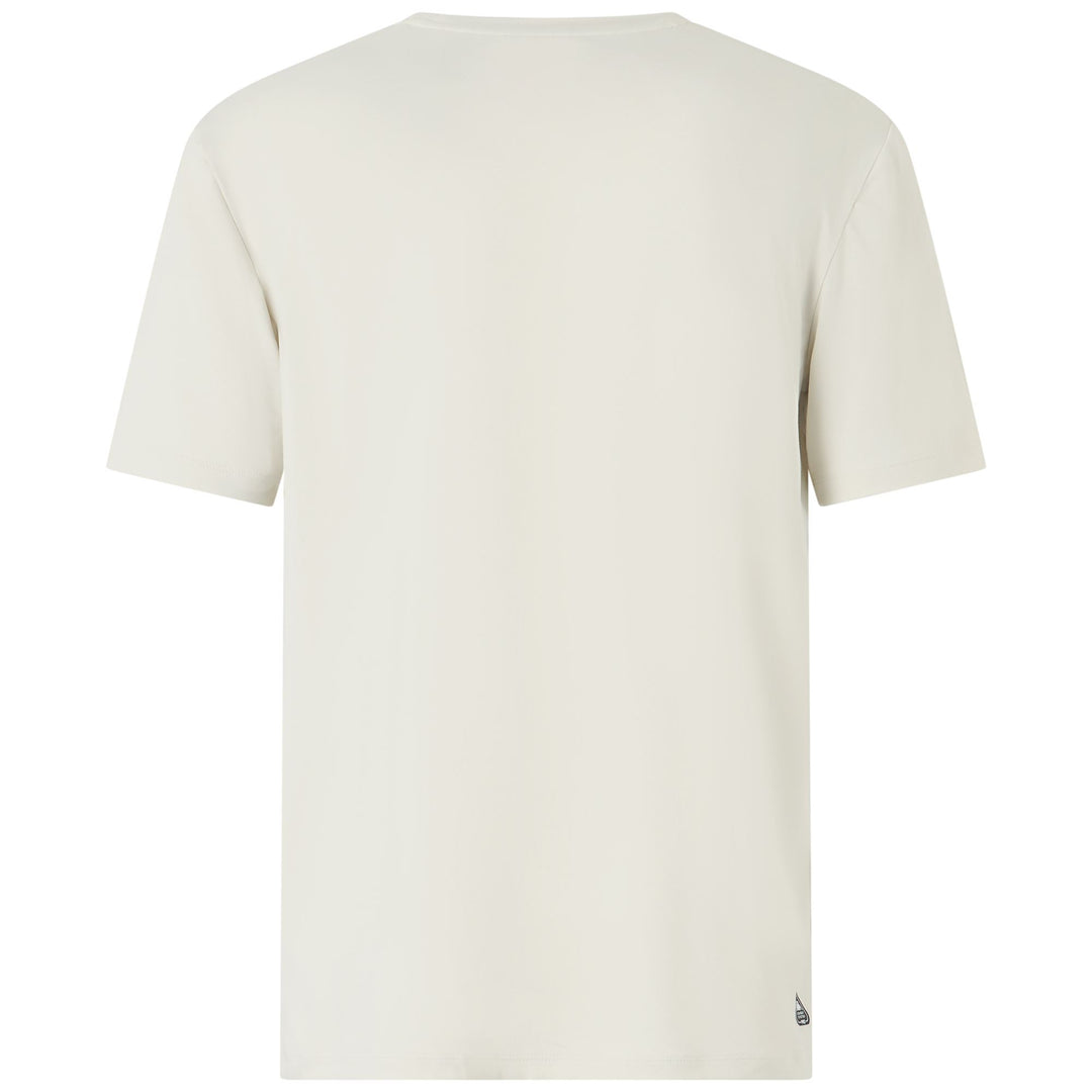 Grey Men's Workout Active T-Shirt with Stretch Jersey Fabric main