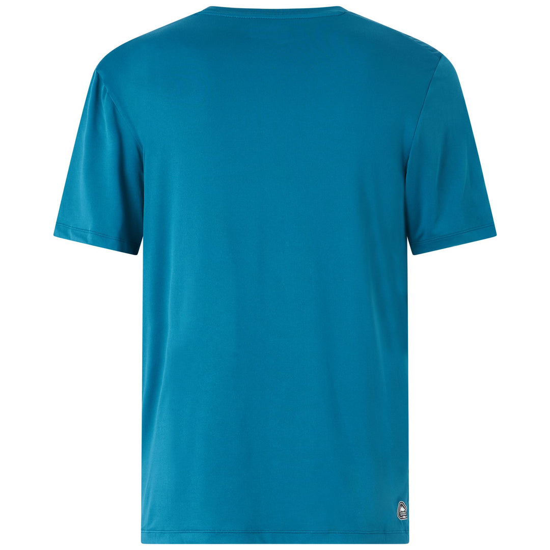 Lagoon Green Men's Workout Active T-Shirt with Stretch Fabric main