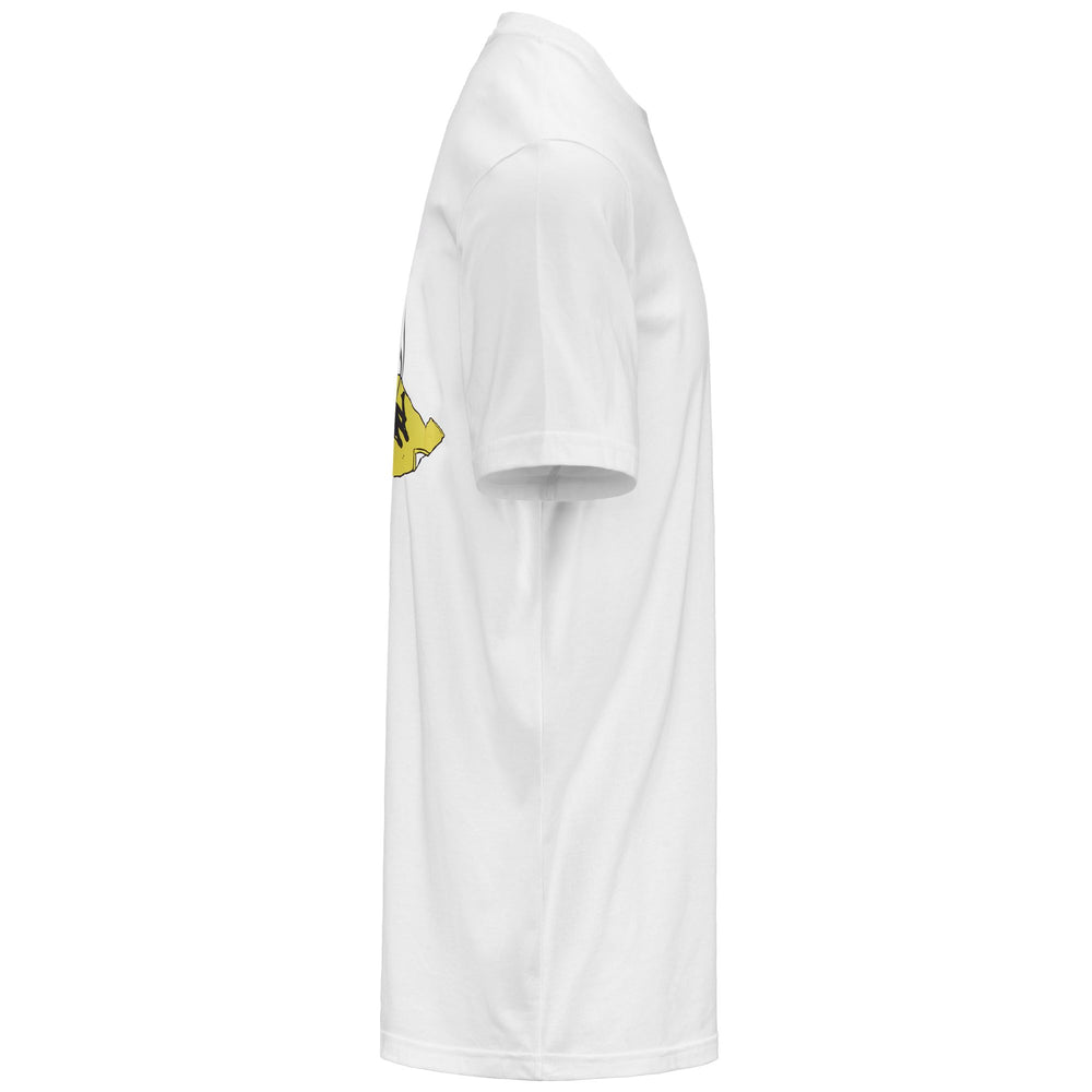 T-ShirtsTop Man AUTHENTIC GRAPHIK LLOYD T-Shirt WHITE Dressed Front (jpg Rgb)	