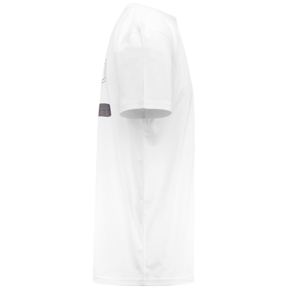 T-ShirtsTop Man AUTHENTIC GRAPHIK LEUGENE T-Shirt WHITE Dressed Front (jpg Rgb)	