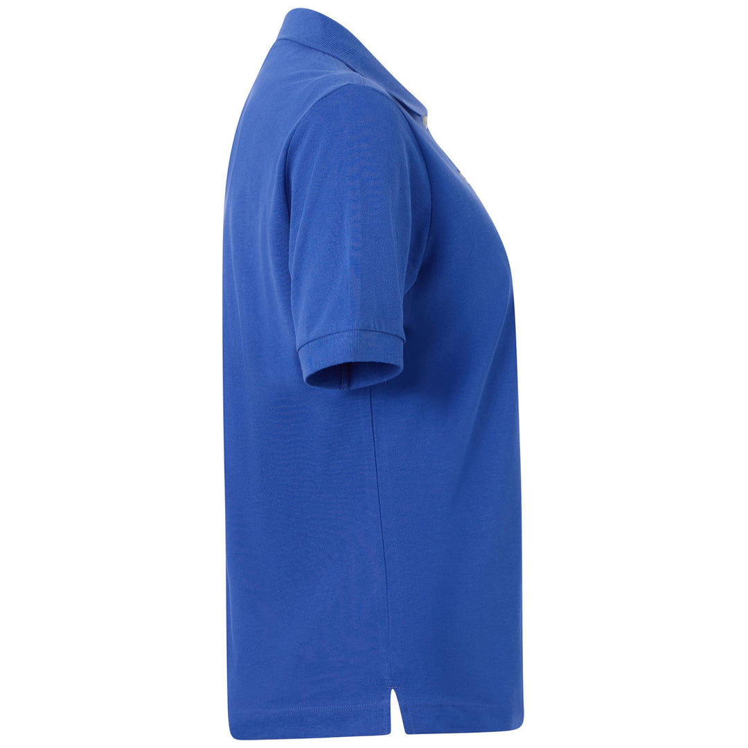 Royal Blue Women's Cotton Polo Shirt with Logo main