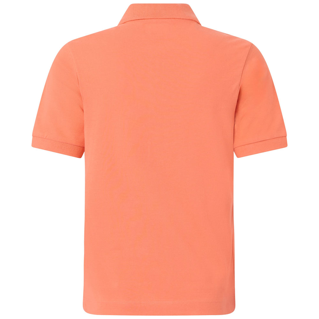 Coral red Women's Cotton Polo Shirt with Logo main