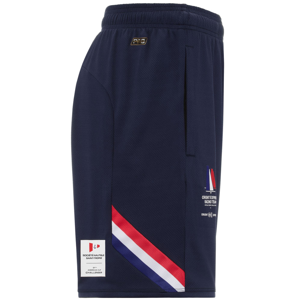 Pantaloncini da Allenamento da Vela Uomo Blu con Protezione Hydro-Way 02