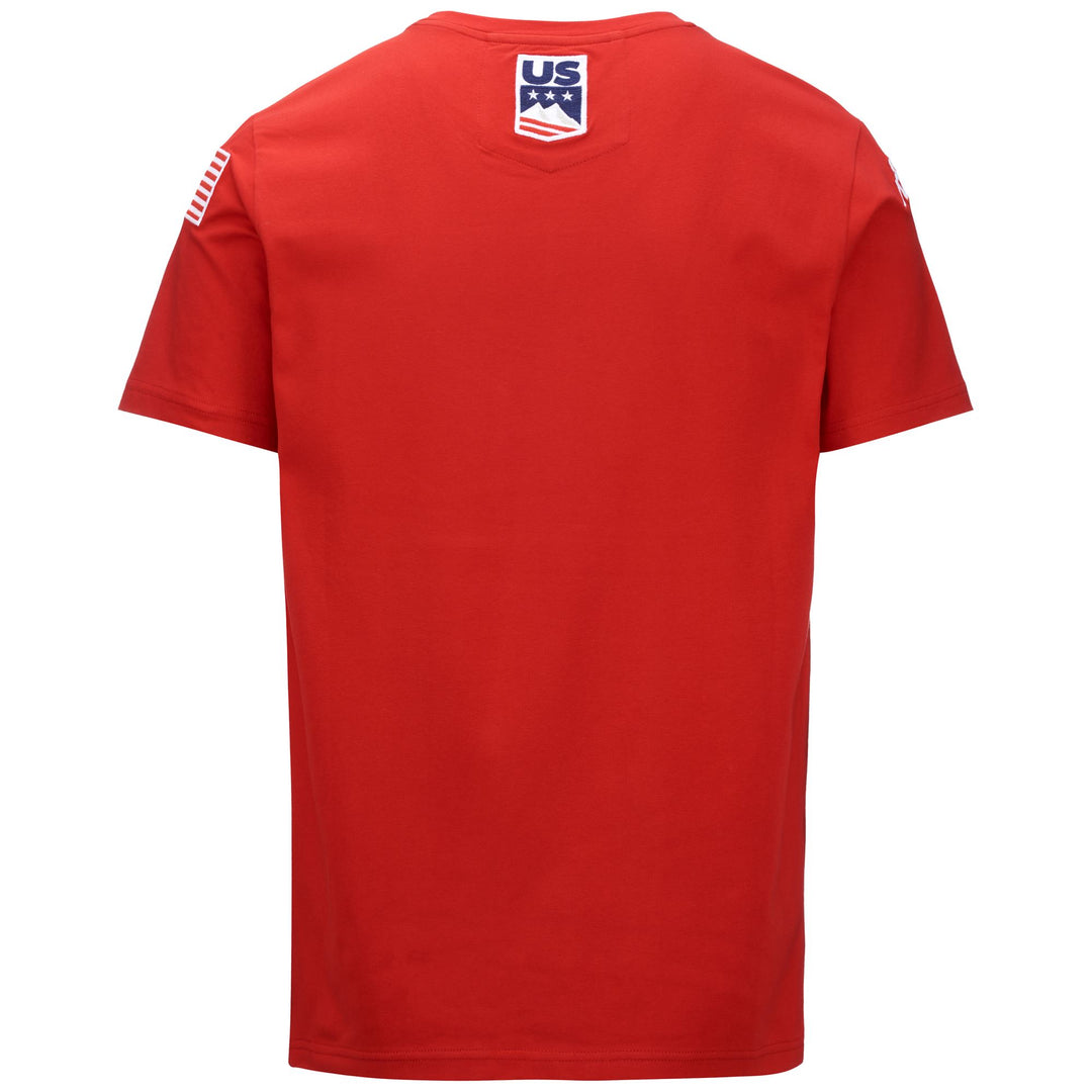 T-ShirtsTop Unisex AYBA2 USA US T-Shirt RED RACING Dressed Side (jpg Rgb)		