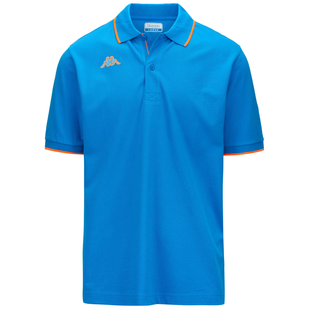 Blue Neon Men's Sportstyle Cotton Polo. 02