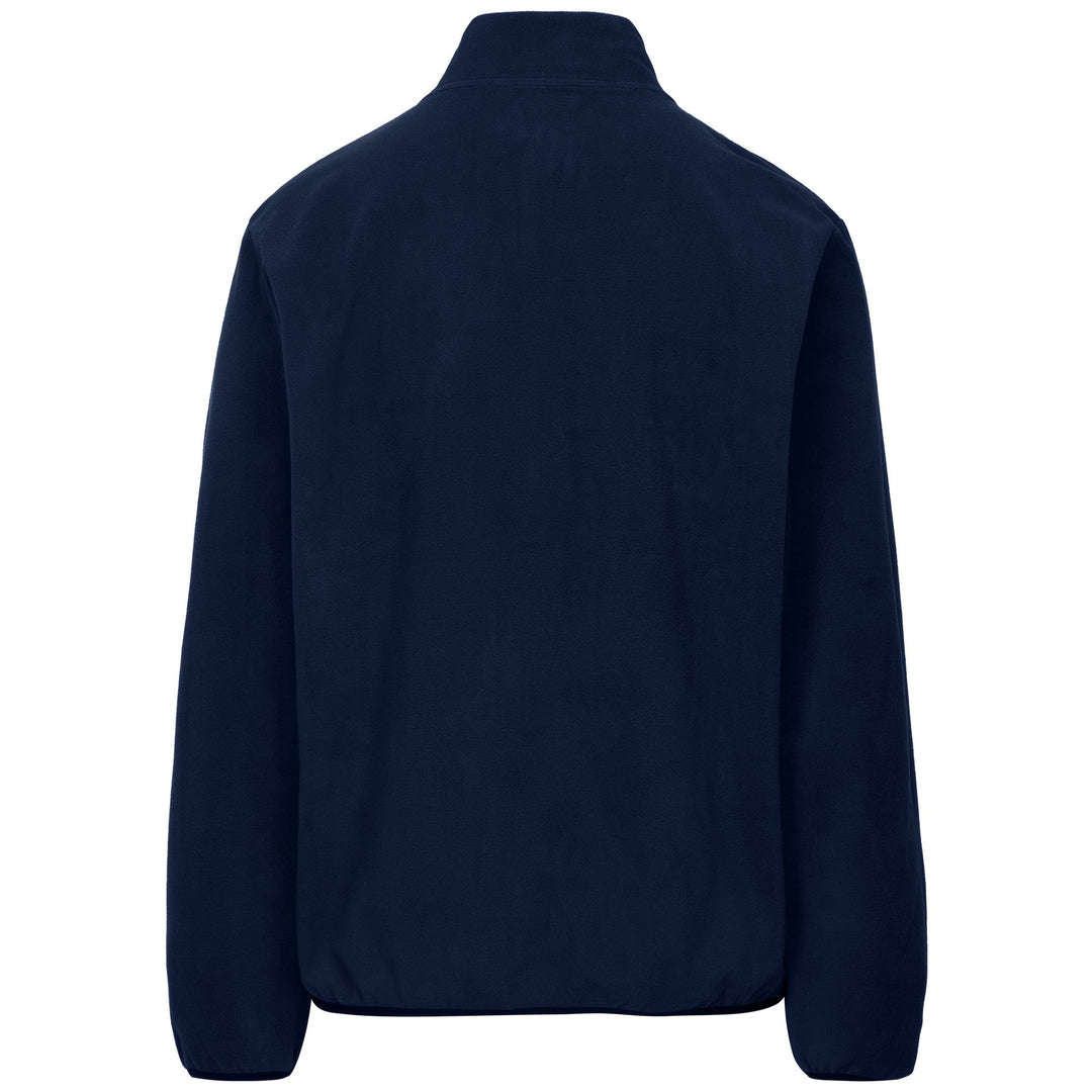 Chaqueta polar azul marino de corte entallado para hombre main