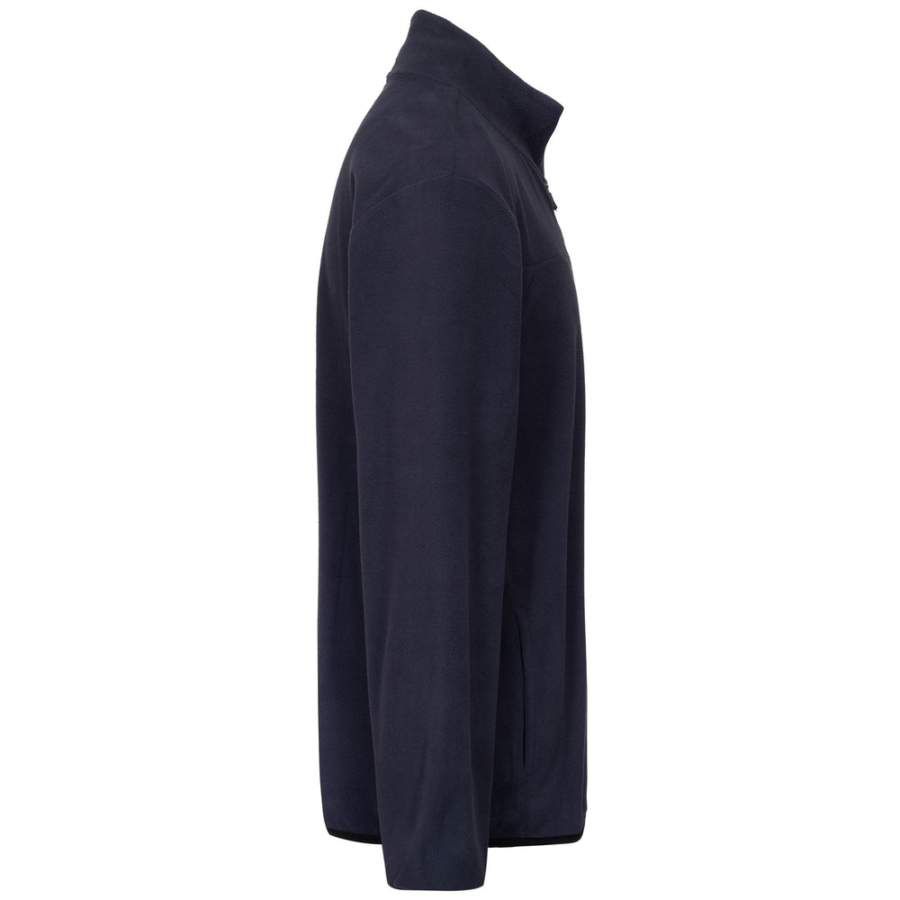 Grey Men's Slim Fit Fleece Jacket with Full Zip and Pockets 02