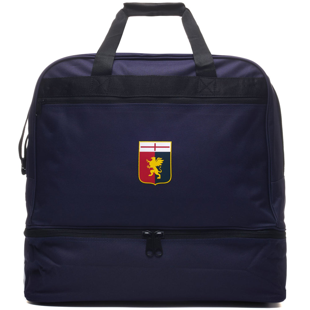 Borsa da Calcio Duffle Unisex Base Rigida Blu Marino 01