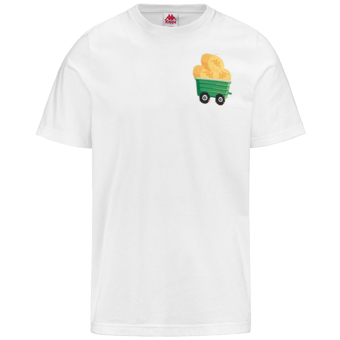 T-ShirtsTop Man AUTHENTIC GRAPHIK LEVEN T-Shirt WHITE Photo (jpg Rgb)			