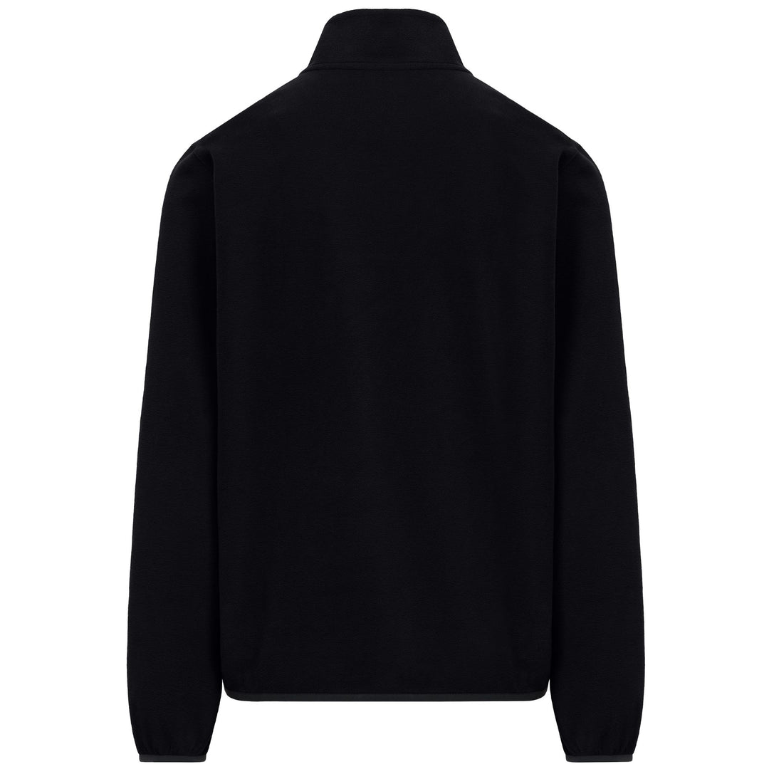 Pull polaire de sport noir pour homme, coupe ajustée main