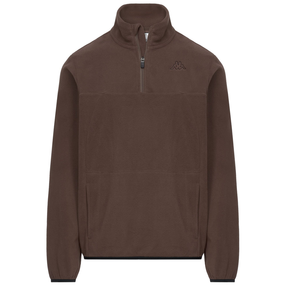 LOGO  SAUSTE SLIM - Forro polar - Jersey - Hombre - Brown Martini main