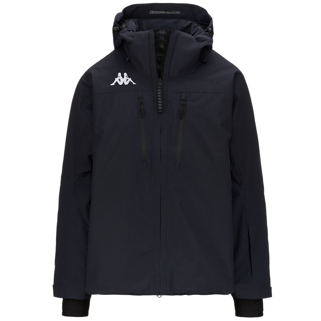 Blue Unisex Ski Jacket with Polyester Padding main