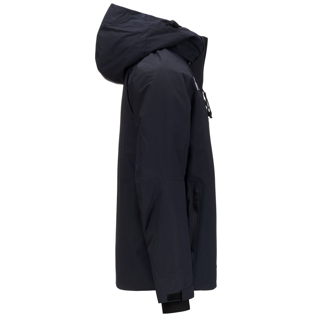 Blue Unisex Ski Jacket with Polyester Padding main