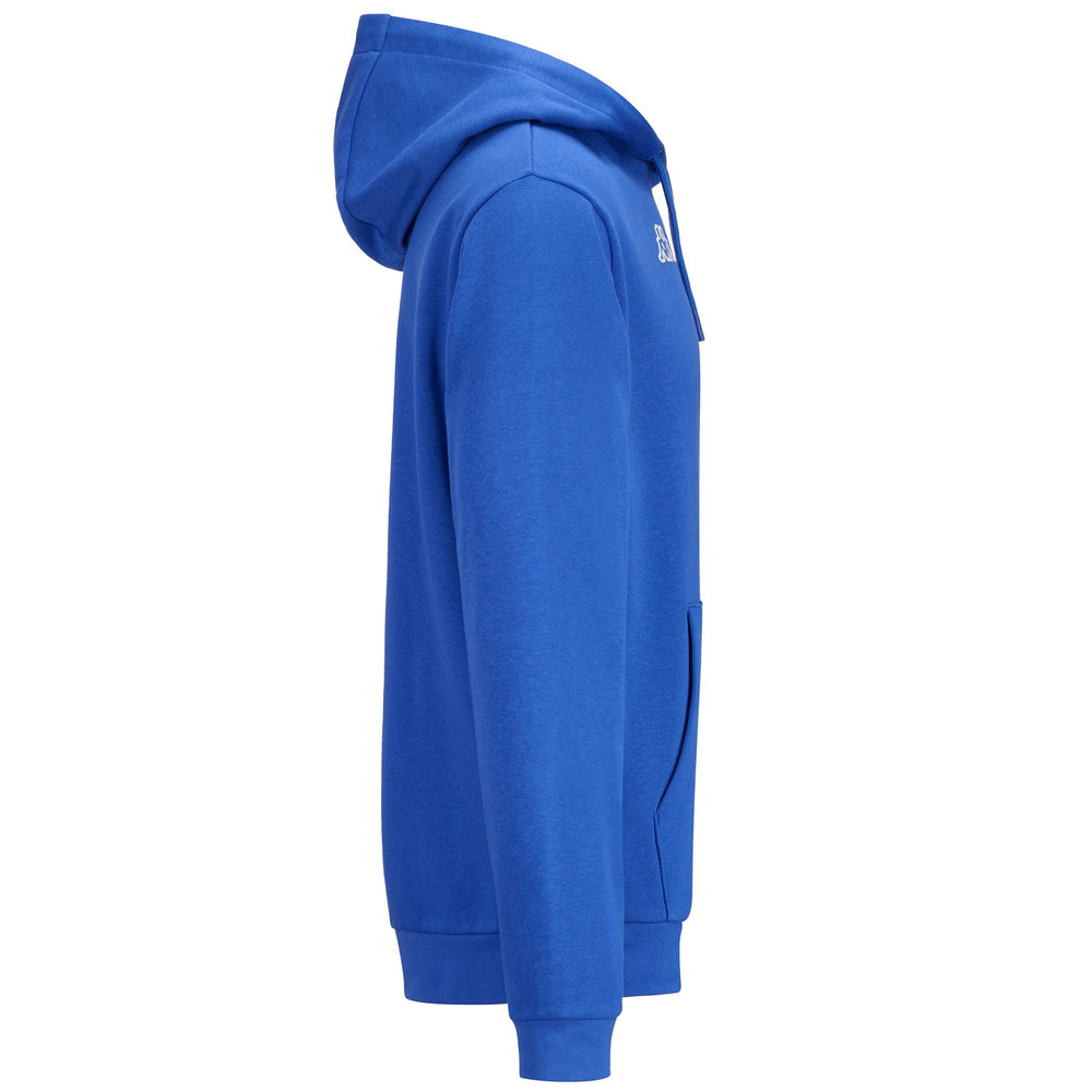 Royal Blue Men's Sportstyle Fleece Hoodie with Kangaroo Pocket 02