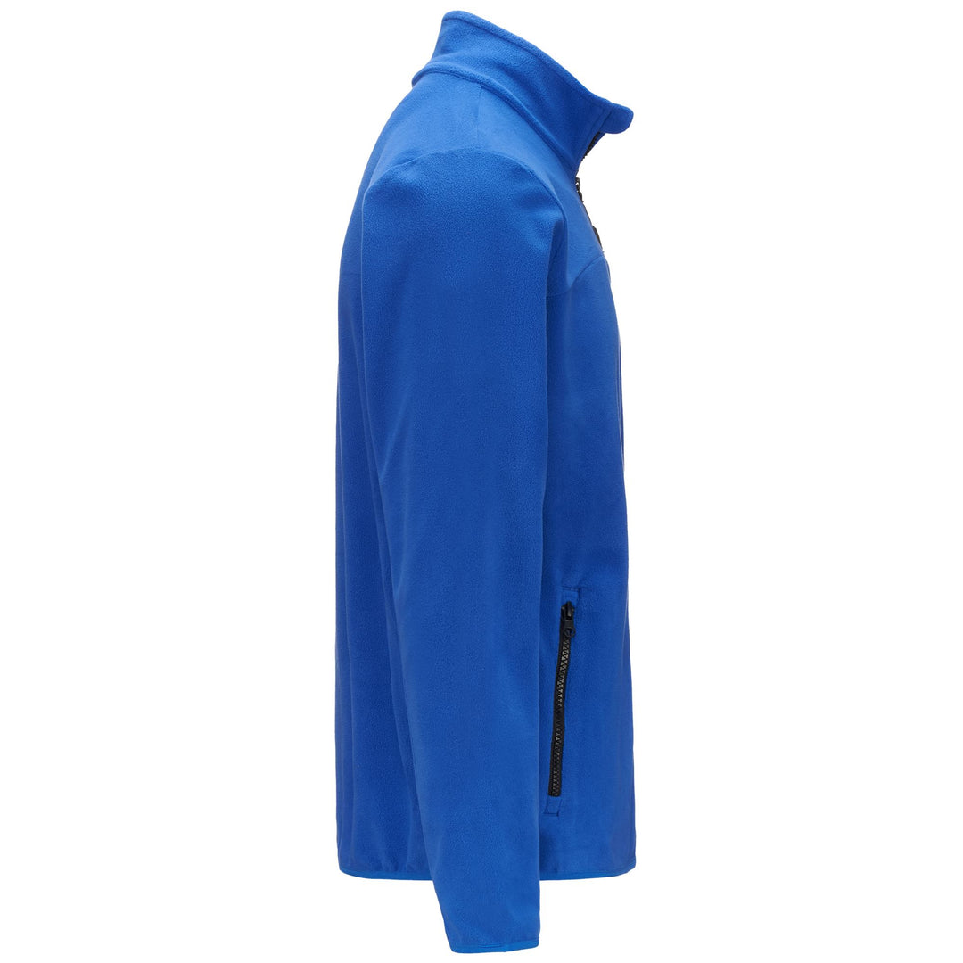 Royal Blue Men's Sportstyle Fleece Jacket with Zip Pockets main
