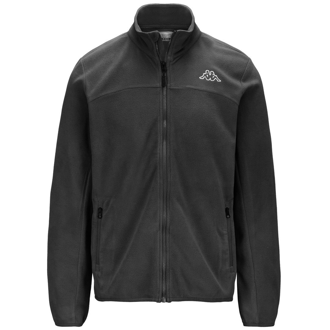 Grey Men's Regular Fit Sportswear Micro Fleece Jacket 01