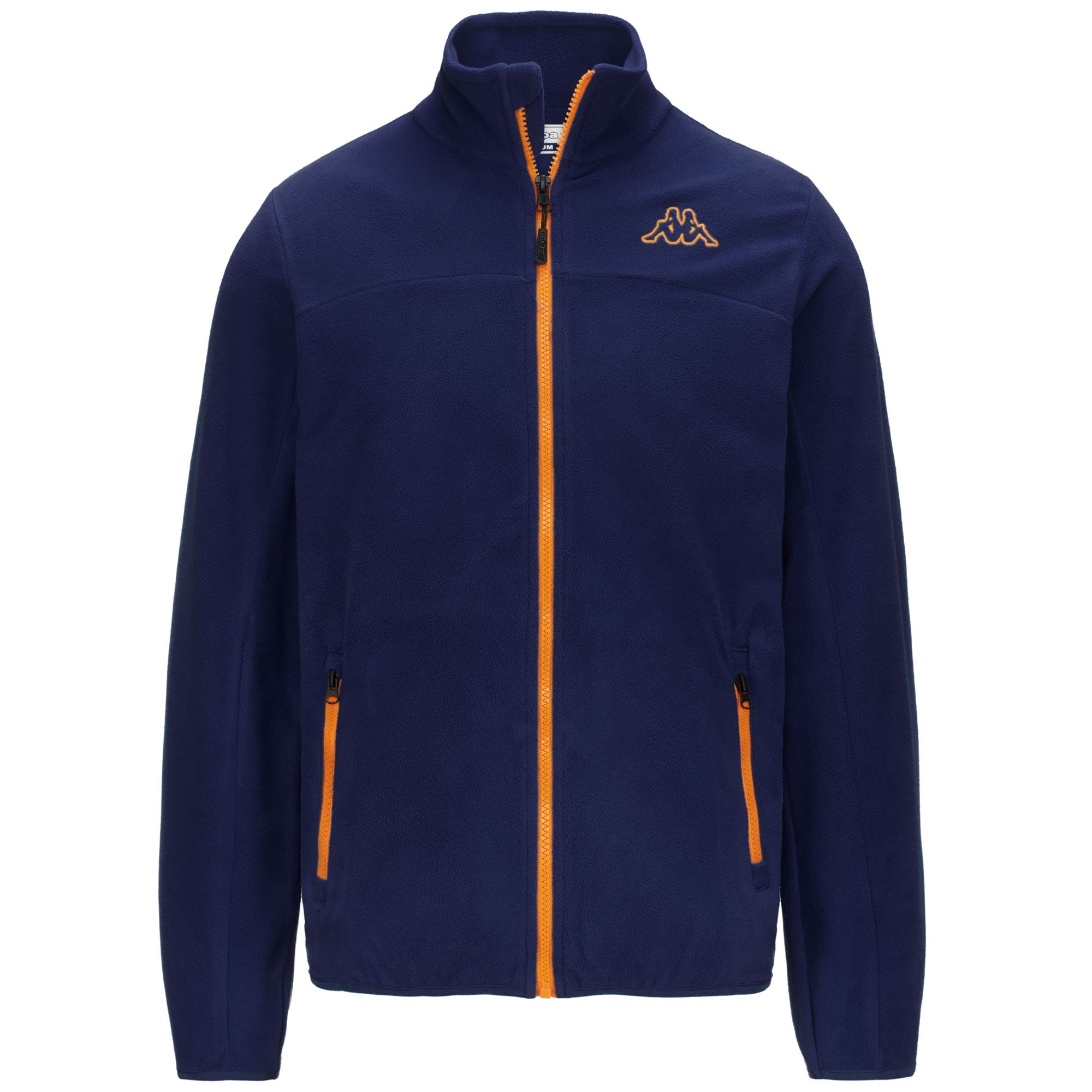 Forro polar Hombre LOGO WIND Chaqueta Blue Marine - Orange