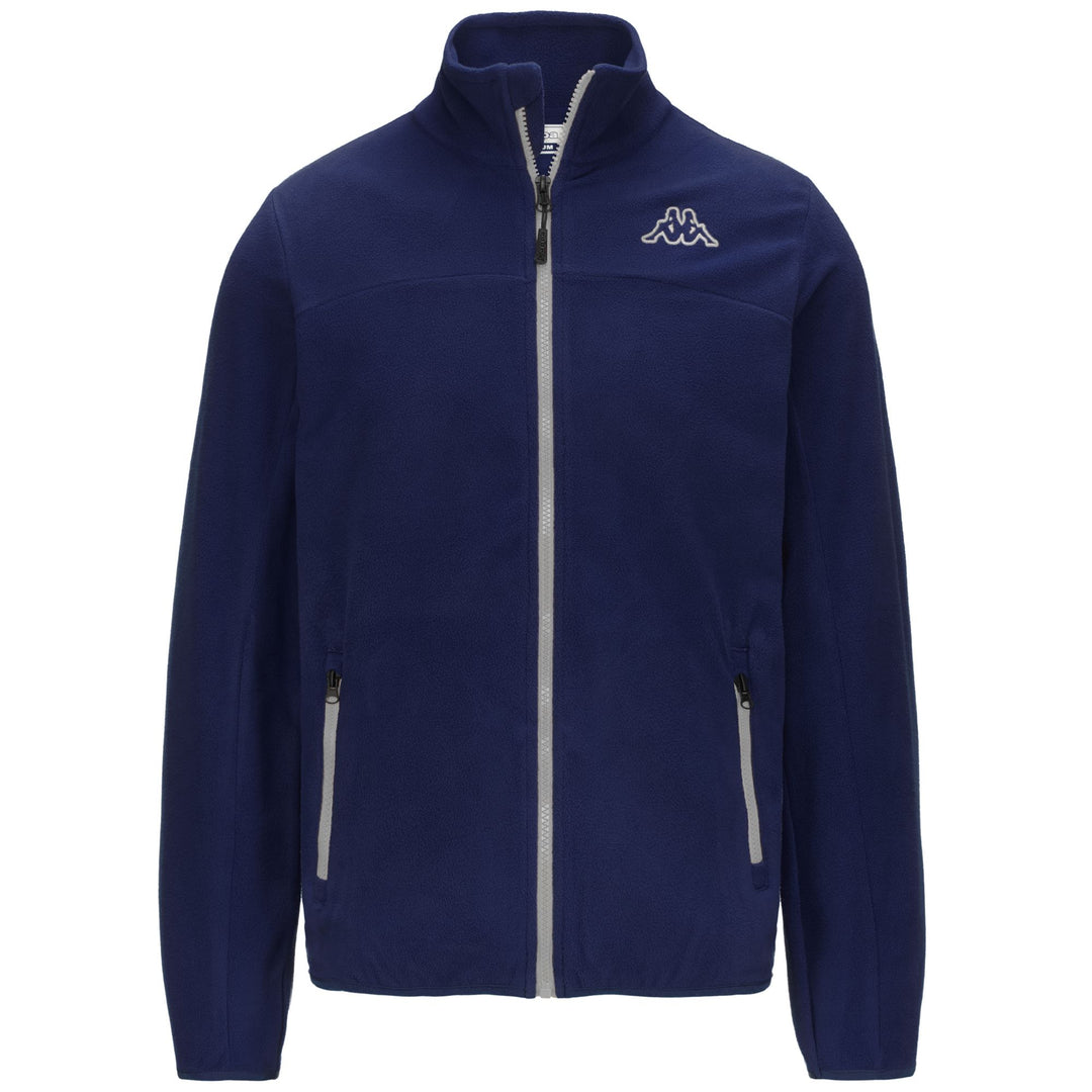Blue Men's Regular Fit Functional Micro Fleece Jacket 01