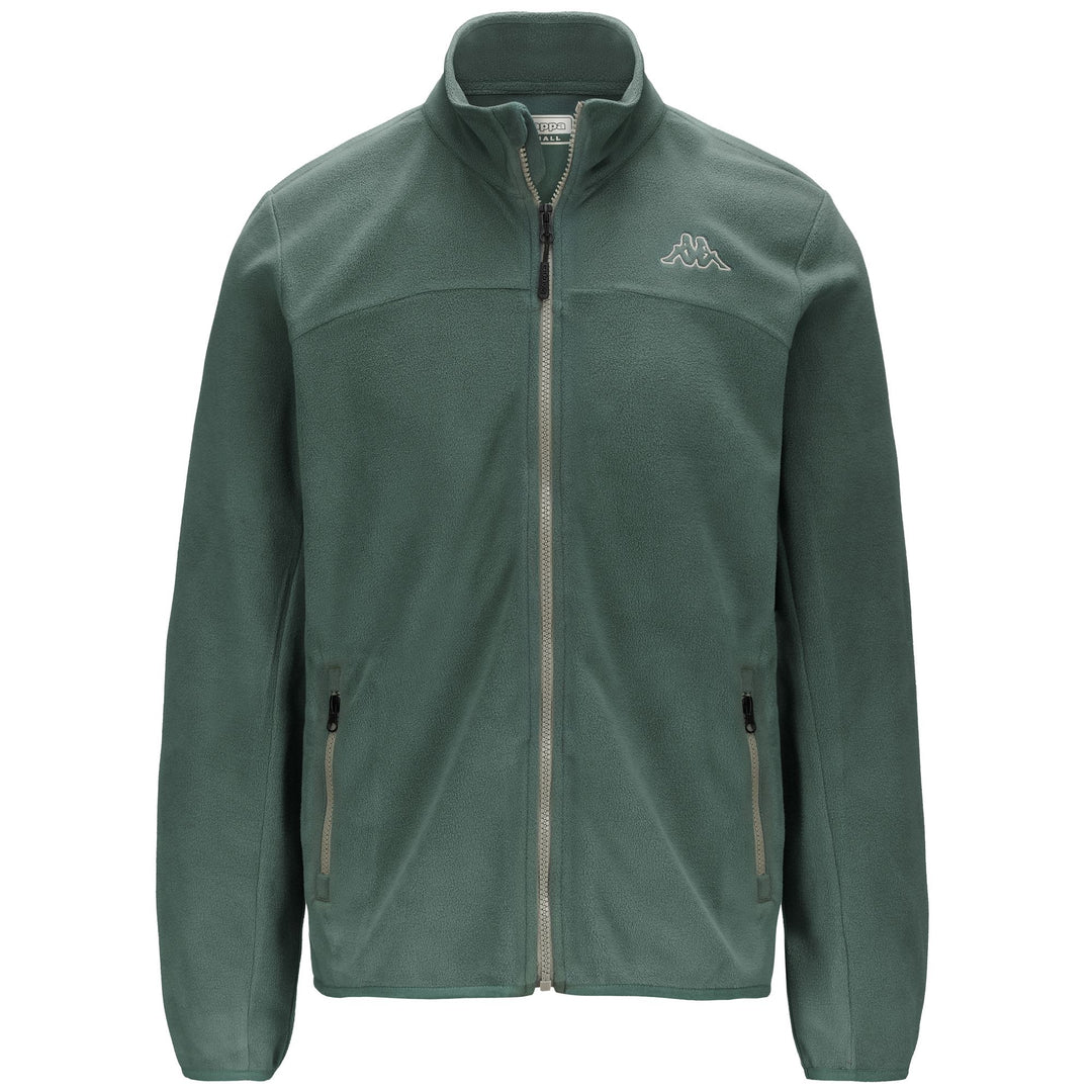 Duck Green Men's Sportstyle Fleece Jacket with Zip Pockets 01