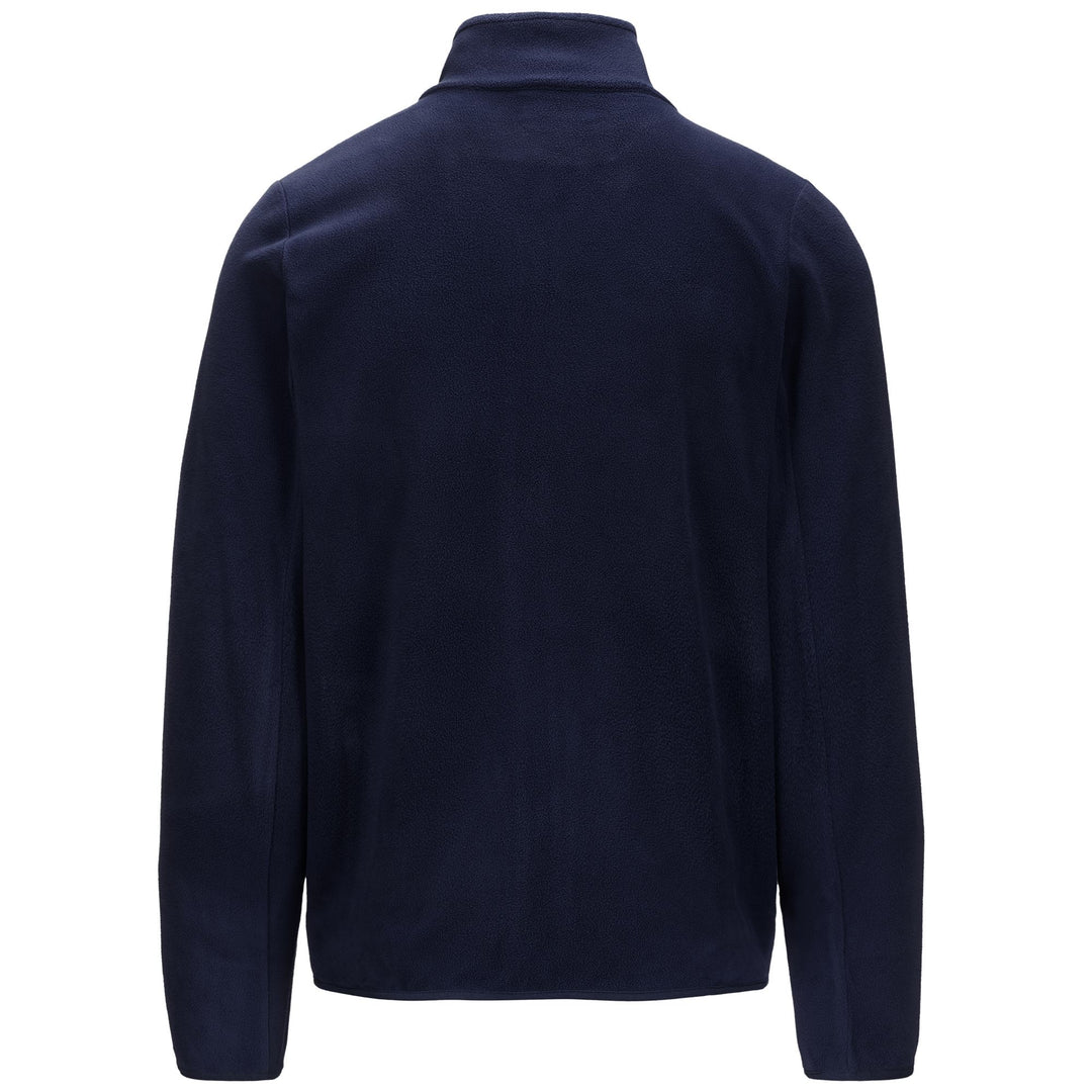 Giacca Fleece Sportiva Uomo Blu Scuro con Tasche con Zip main