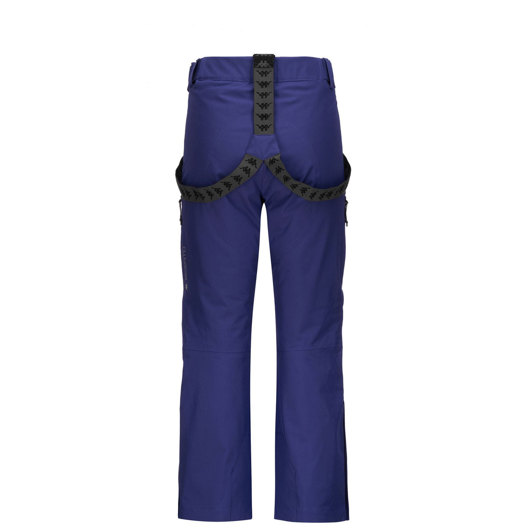 Blue Men's Slim Fit Ski Pants with Waterproof Protection main
