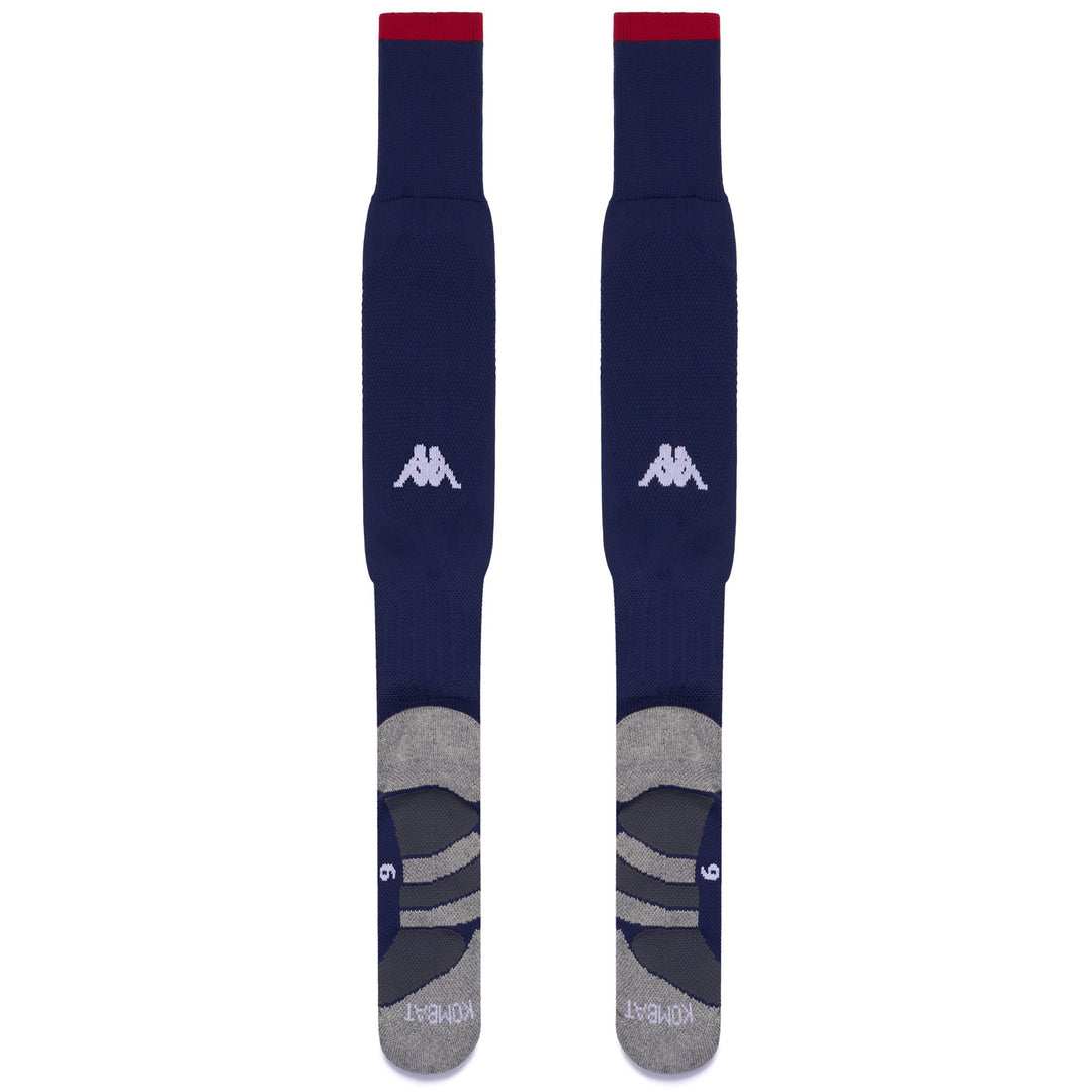 Calzini sportivi alti fino al ginocchio da uomo Blue Marine con imbottitura main