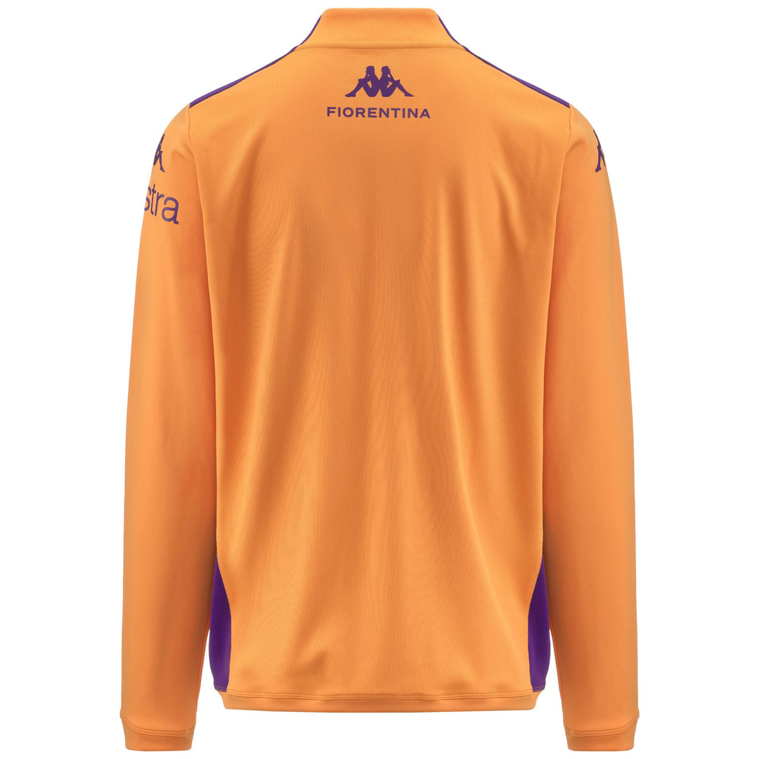 Orange Men's Football Training Fleece Jumper with Hydro-Way Protection main