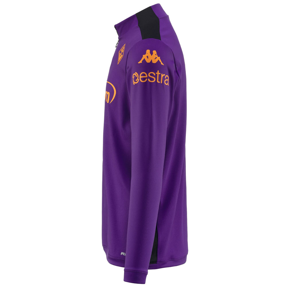 Violet Men's Football Fleece Jumper. 02