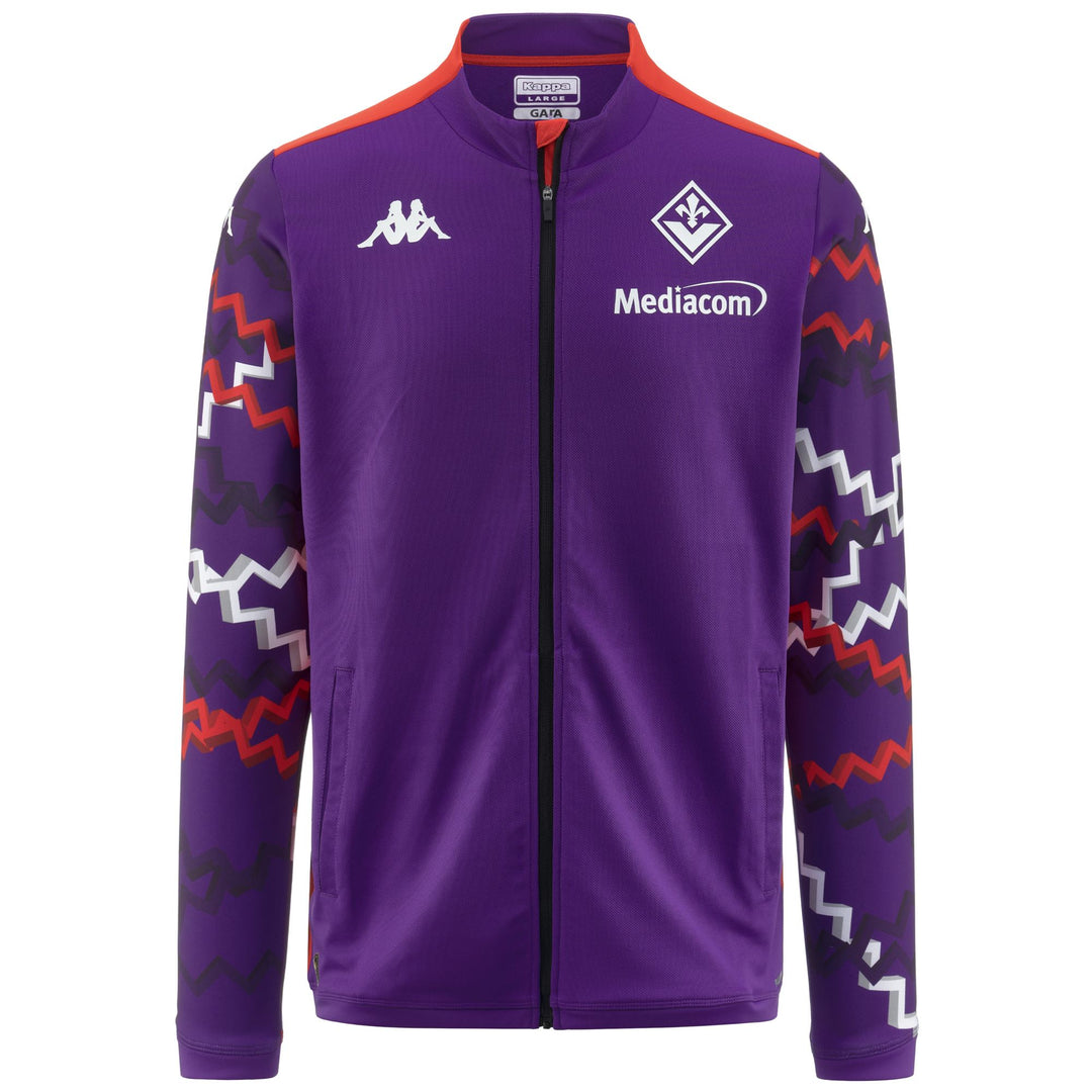 Sudadera polar de fútbol de corte slim del Deportivo de La Coruña en violeta para hombre 01
