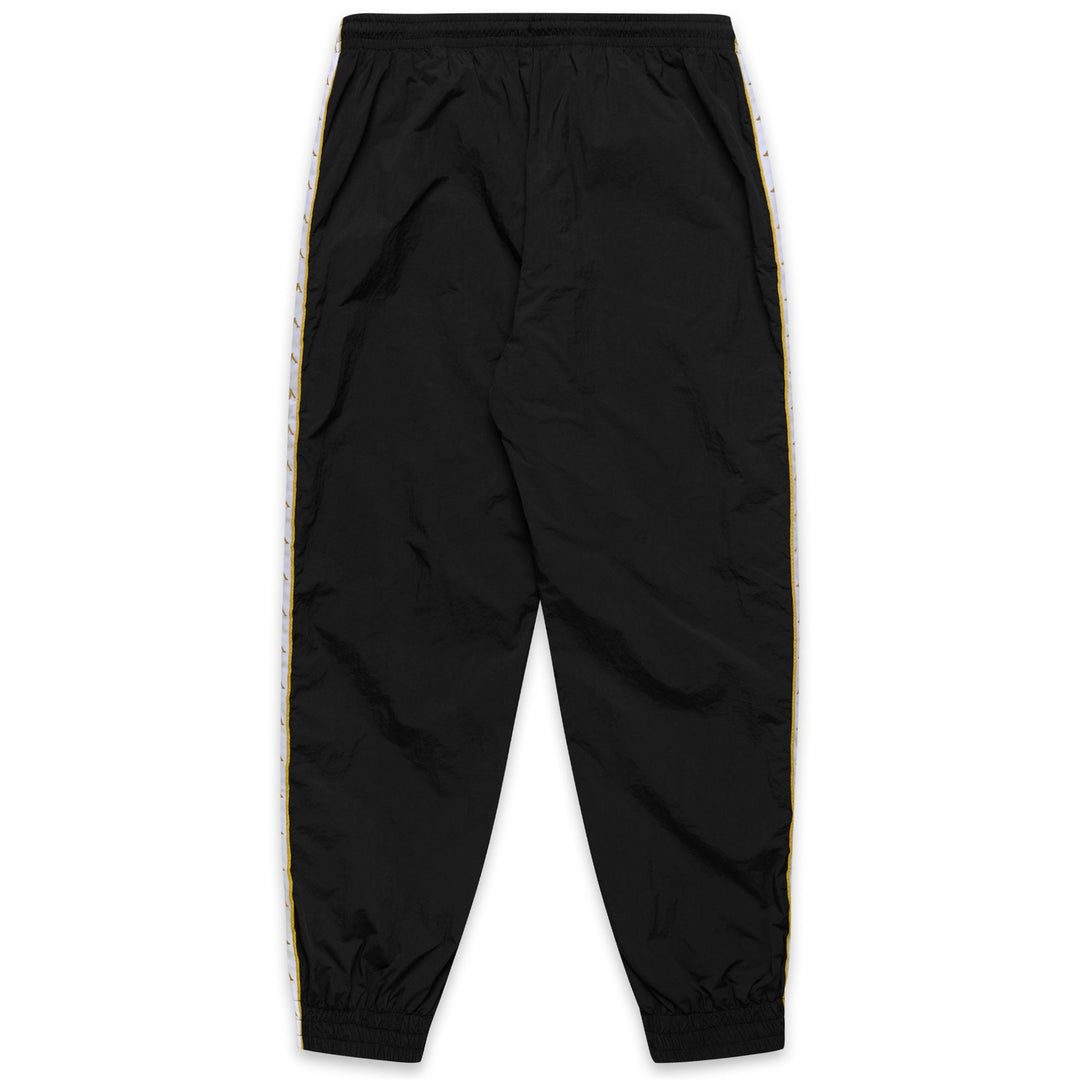 Black Men's Sport Trousers with Banda Tape and Pockets main