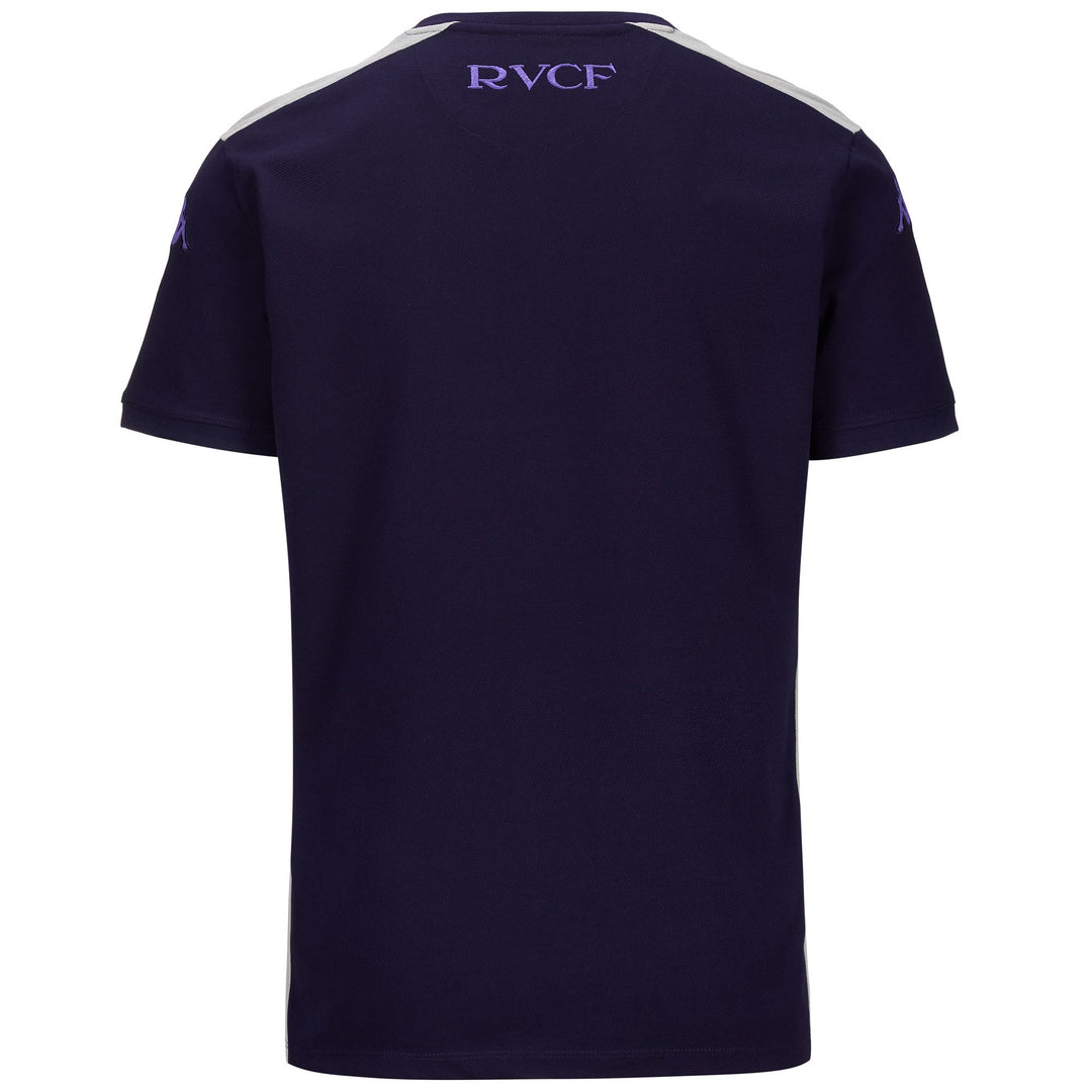 Blue Men's Real Valladolid Football Polo Shirt in Slim Fit Piqué main
