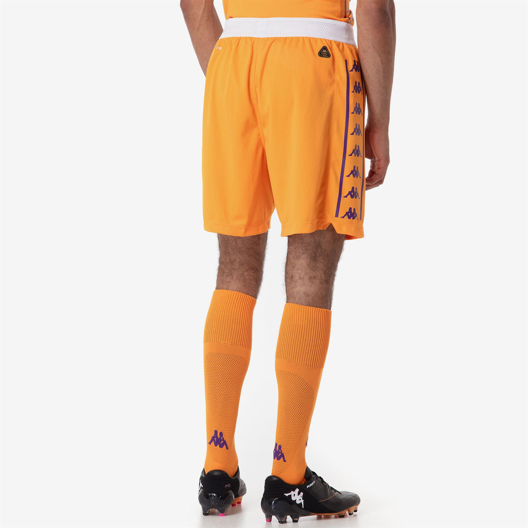 Orange Men's KOMBAT Ryder Pro Sport Shorts with Hydro-Way Protection main