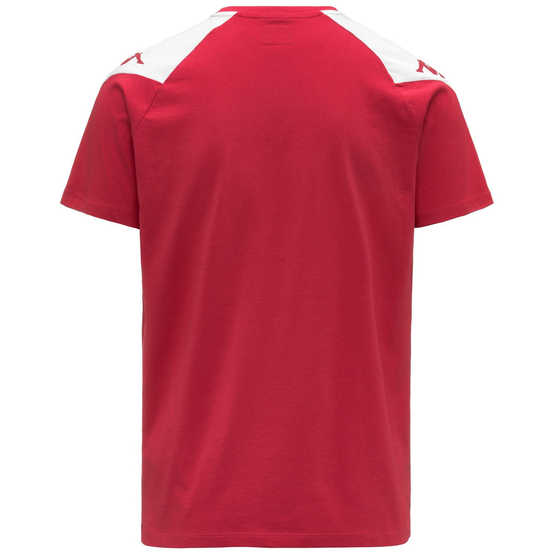 Red Men's Slim Fit Soccer T-Shirt in Jersey Fabric main