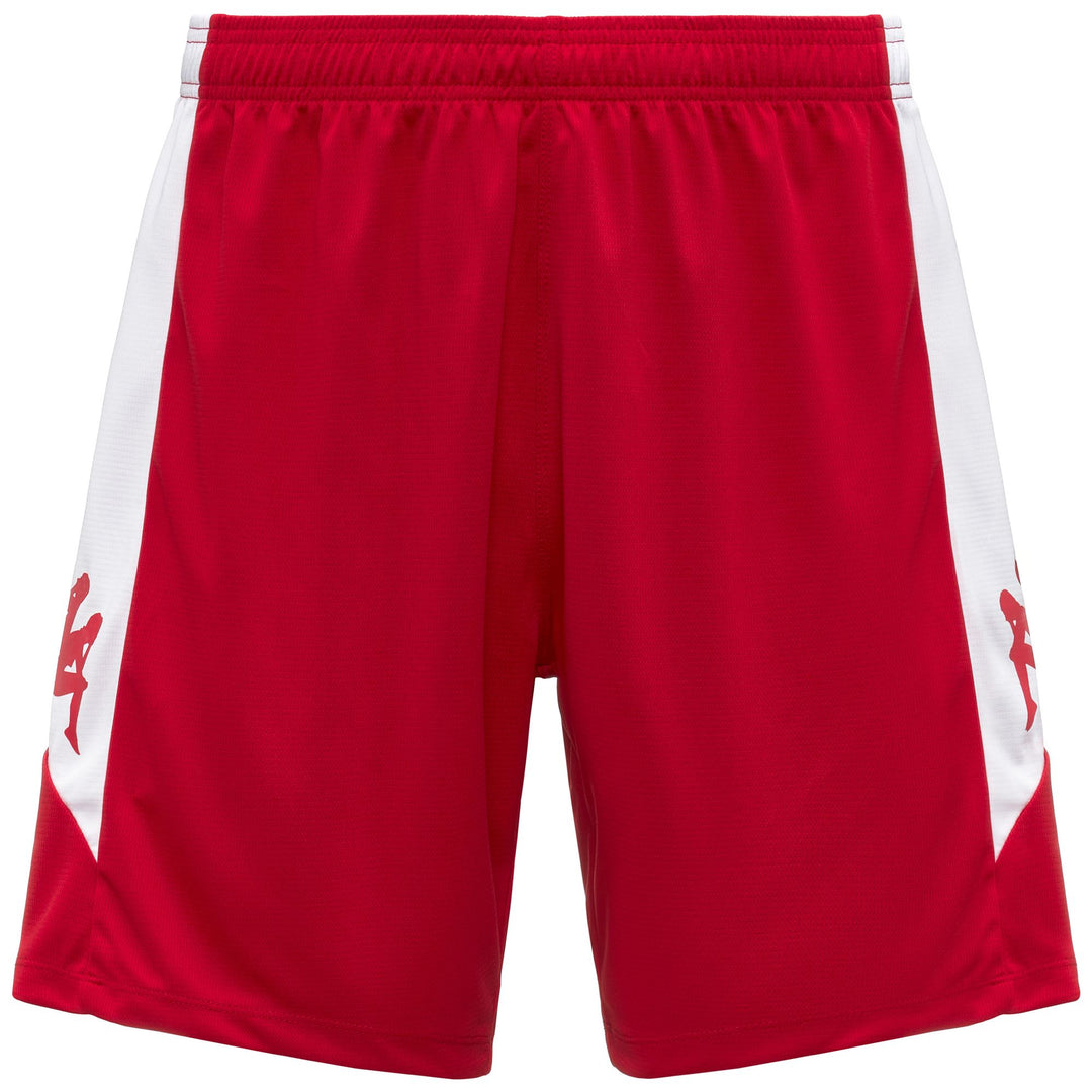 Red Men's KAPPA Sport Training Shorts in Recycled Fabric 01