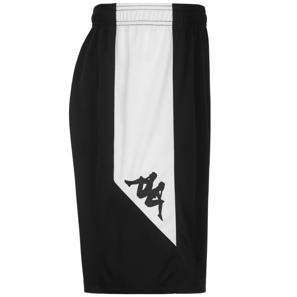 Black Men's Recycled Fabric Sport Training Shorts 02