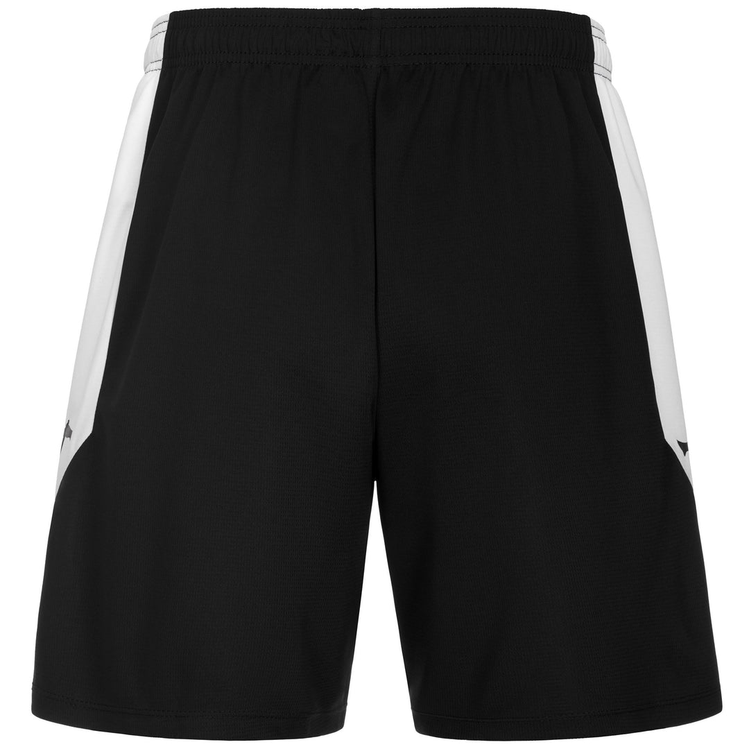 Black Men's Recycled Fabric Sport Training Shorts main