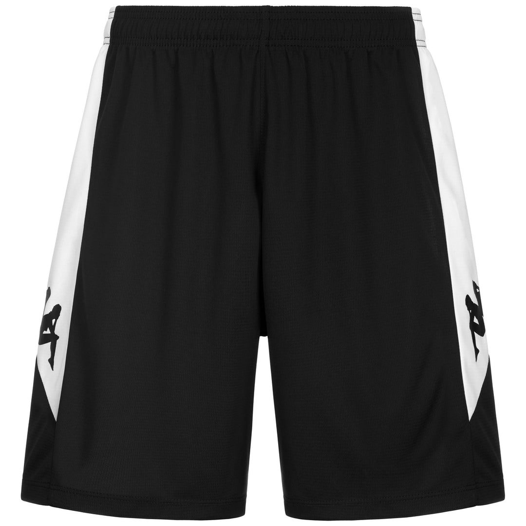 Black Men's Recycled Fabric Sport Training Shorts 01
