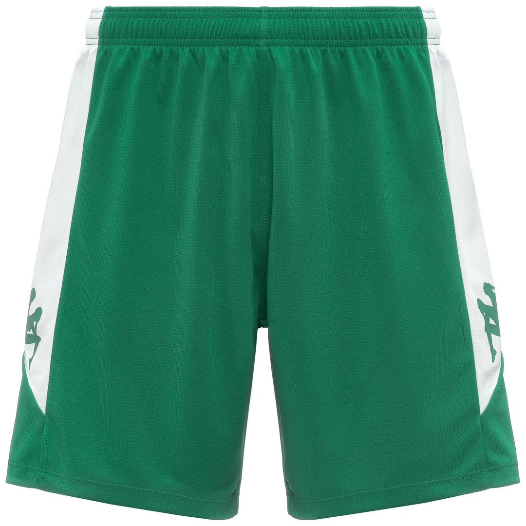 Green Men's KAPPA4FOOTBALL Game Training Shorts in Recycled Fabric 01