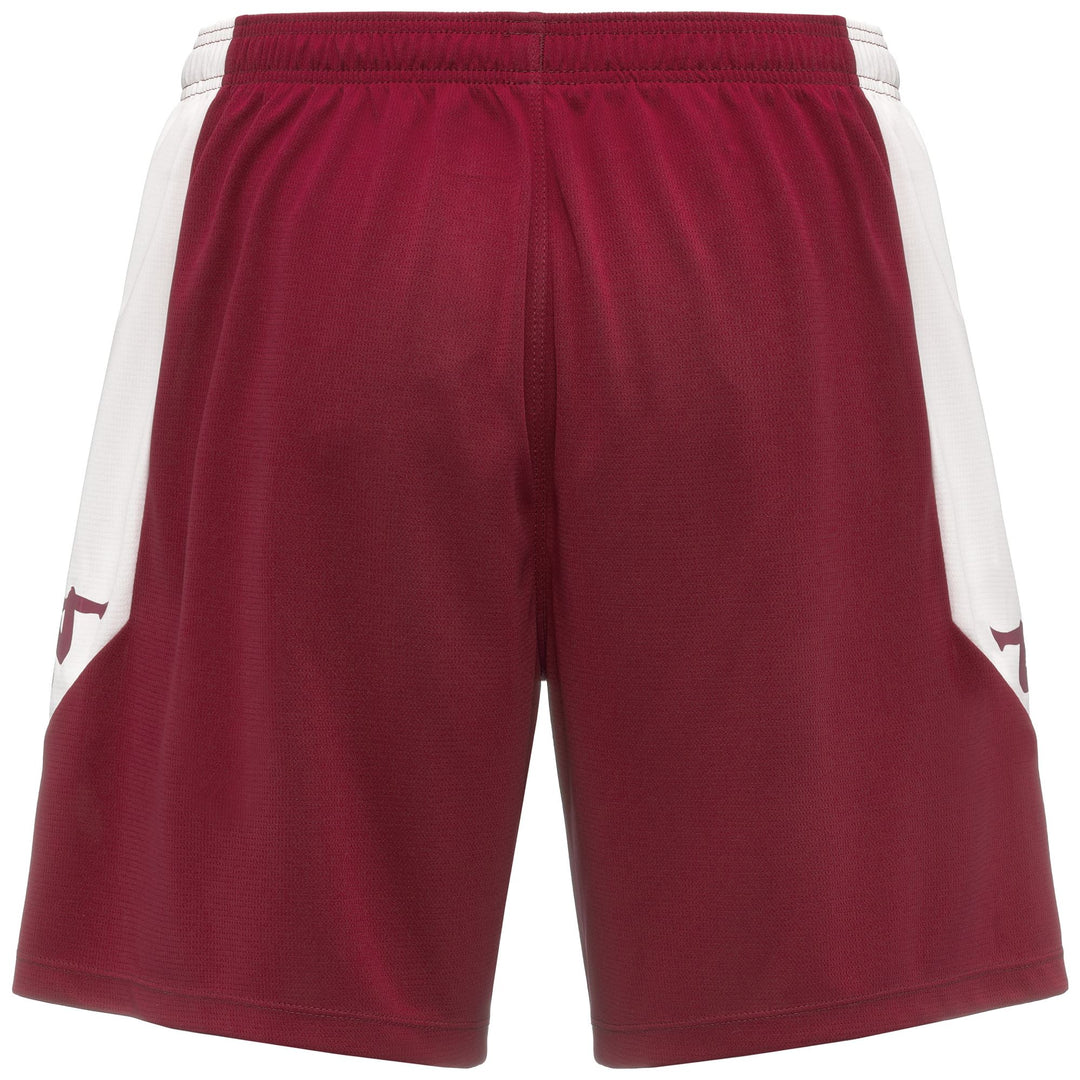 Pantaloncini da allenamento da calcio rossi da uomo in tessuto riciclato main