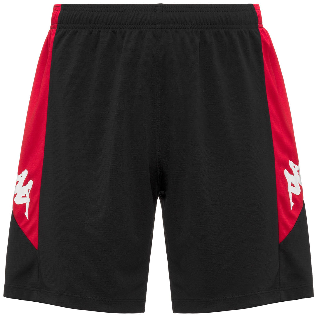 KAPPA4FOOTBALL   LUCIO - Shorts - Sport  Shorts - Man - BLACK-RED 01