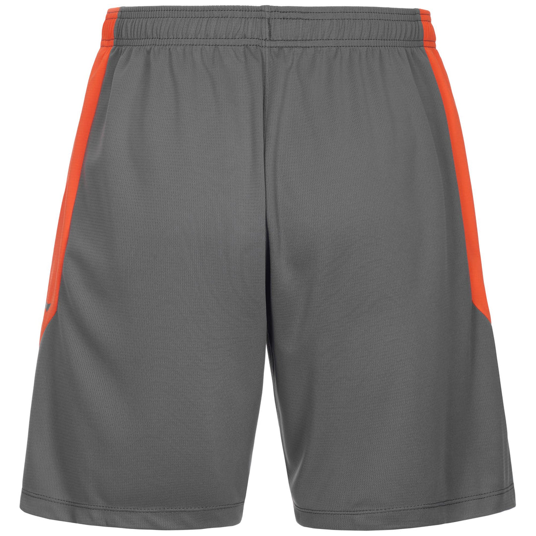 Grey Men's Regular Fit Soccer Shorts in Recycled Textured Fabric main