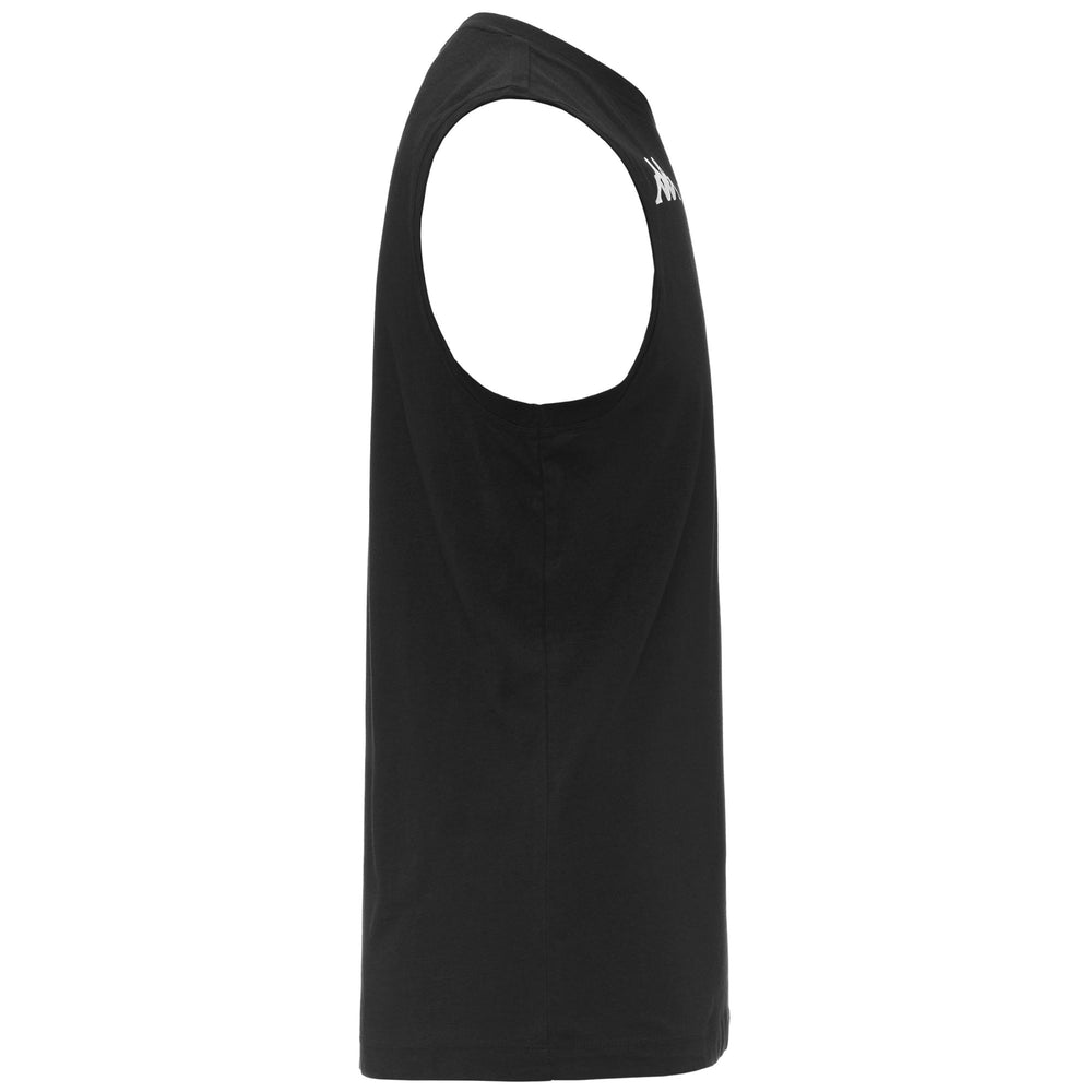 Camiseta de entrenamiento negra de algodón para hombre 02